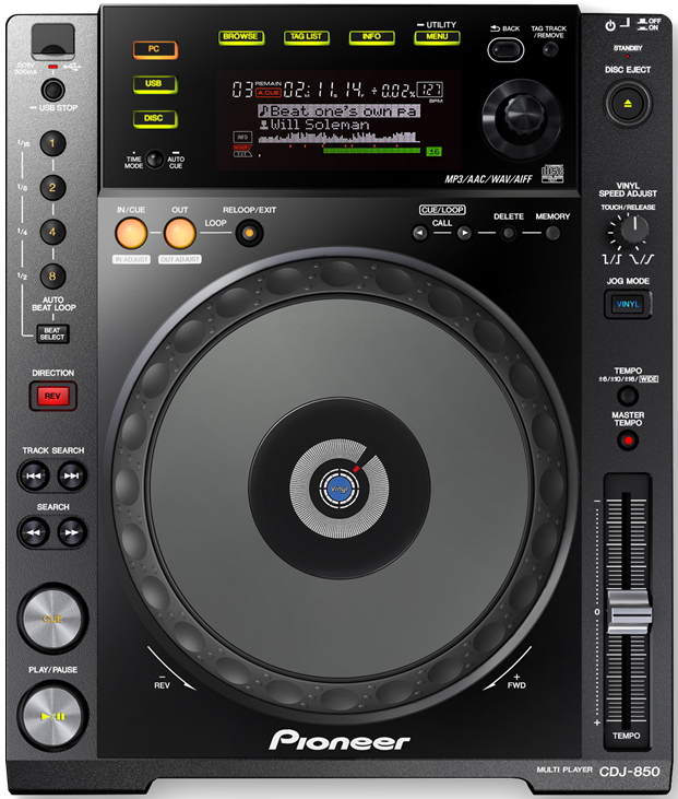 C.D.J. 850 deck