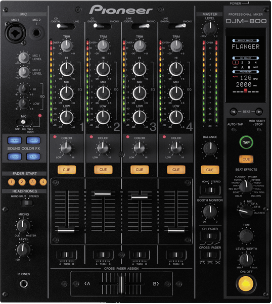 D.J.M. 800 mixer