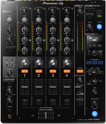 D.J.M. 750 mixer