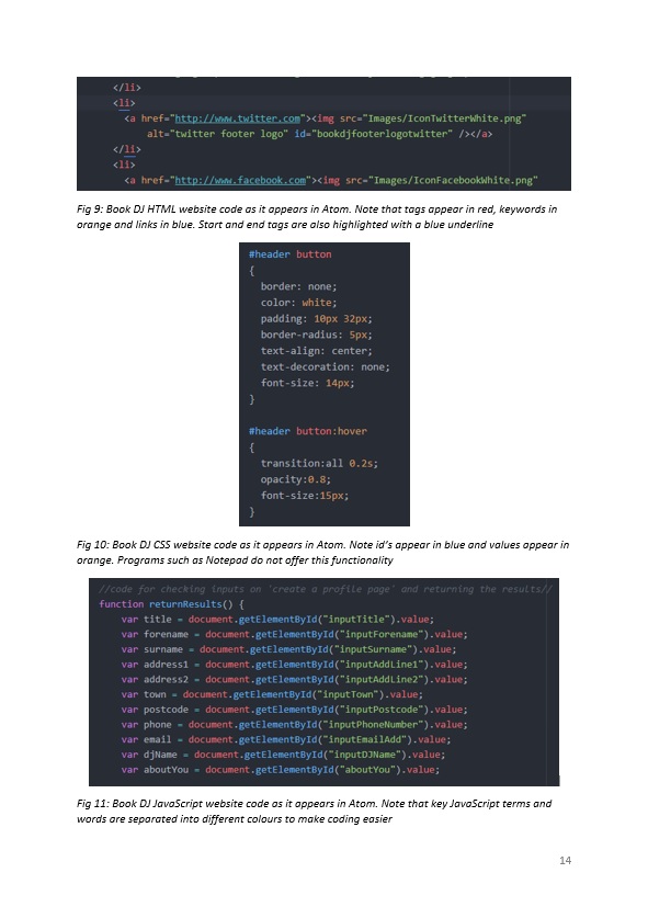 Screenshot of Functions Guide