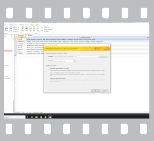 Screenshot from tutorial video